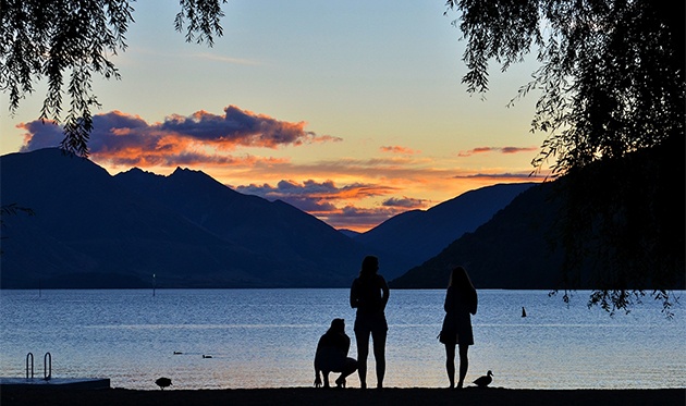 Sunset New Zealand