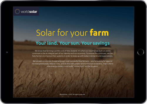 Solar for your farm