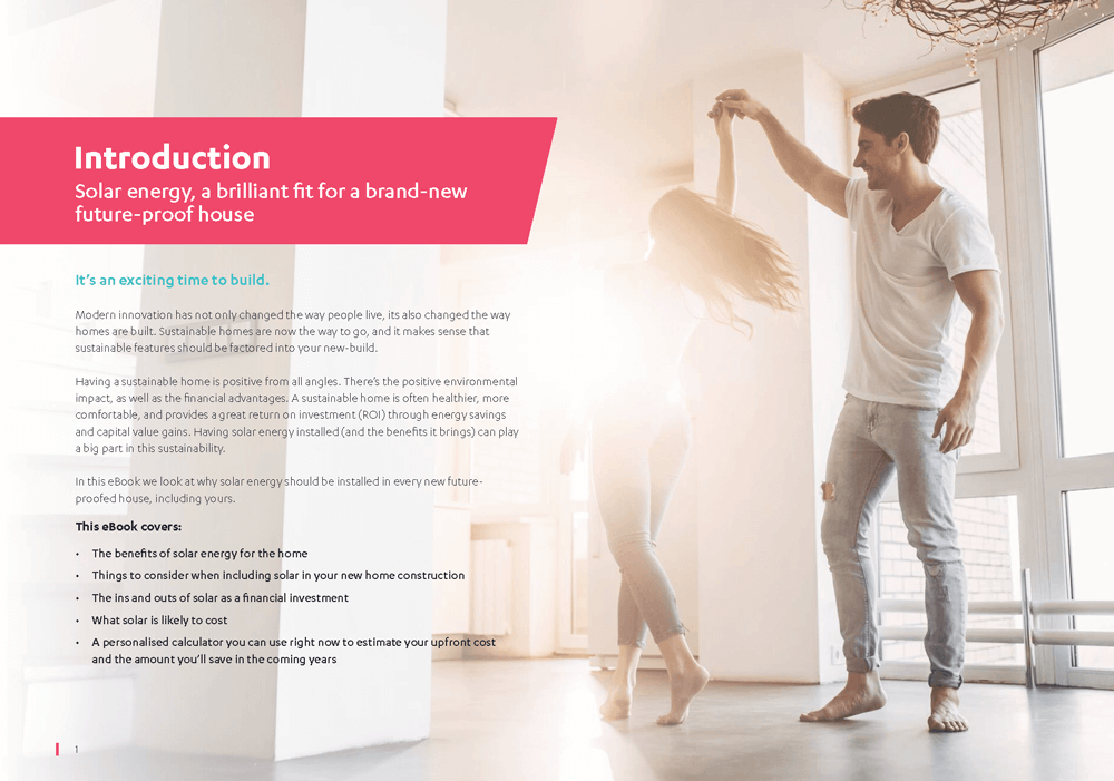 New Build, New Way - Solar for your new home